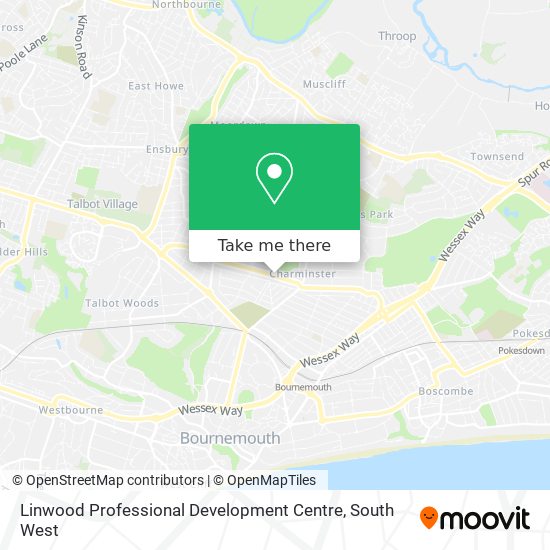 Linwood Professional Development Centre map