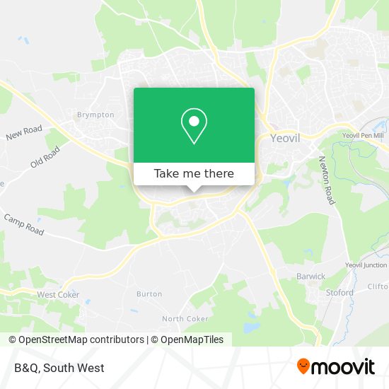 B&Q map