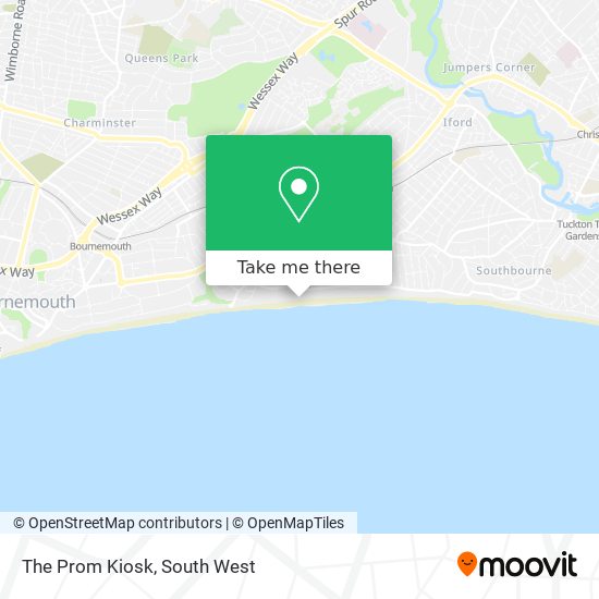 The Prom Kiosk map