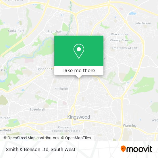 Smith & Benson Ltd map
