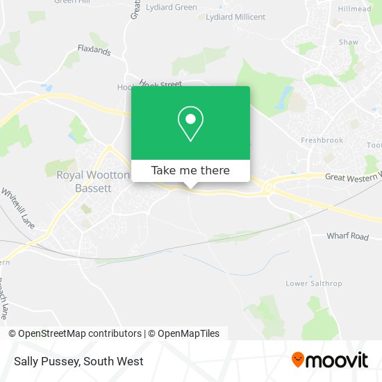 Sally Pussey map