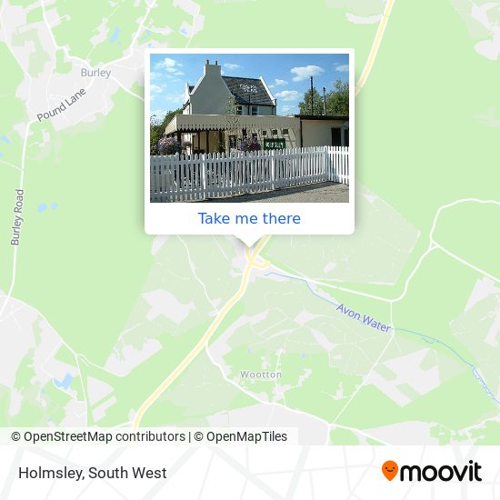 Holmsley map