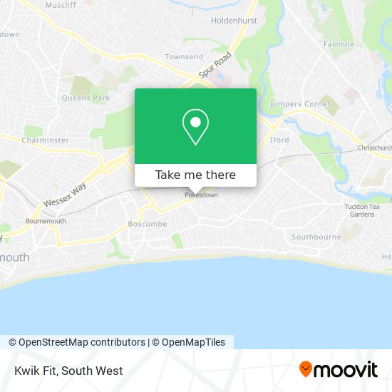 Kwik Fit map