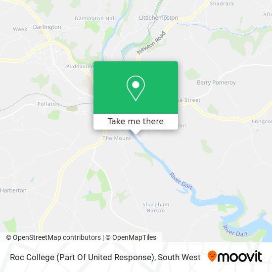 Roc College (Part Of United Response) map