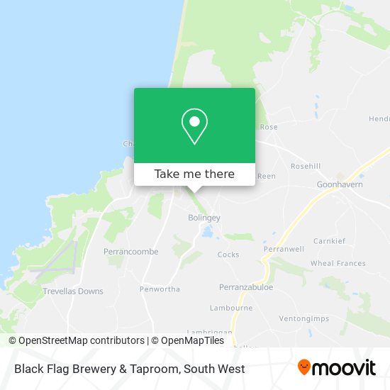 Black Flag Brewery & Taproom map