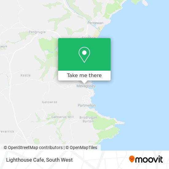 Lighthouse Cafe map