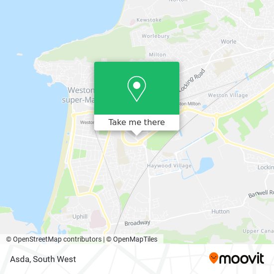 Asda map