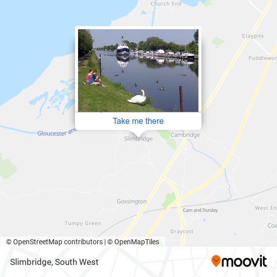 Slimbridge map