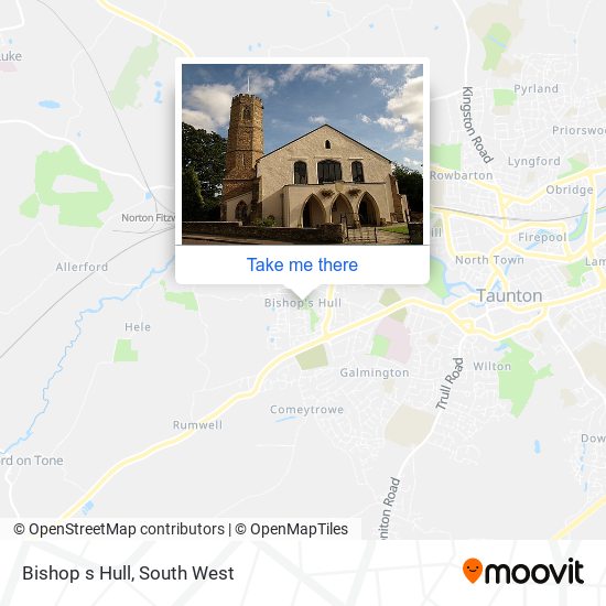 Bishop s Hull map