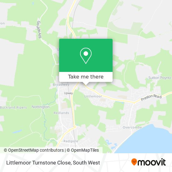Littlemoor Turnstone Close map