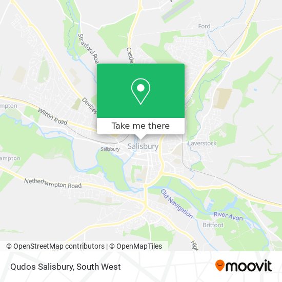 Qudos Salisbury map