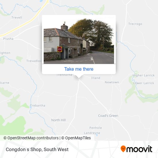 Congdon s Shop map