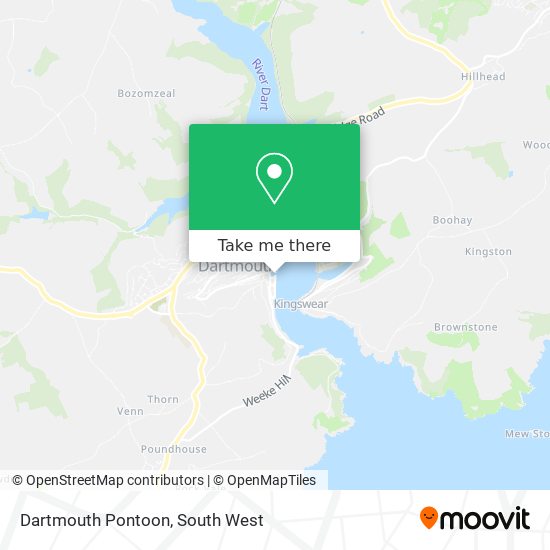Dartmouth Pontoon map