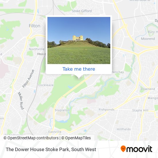 The Dower House Stoke Park map