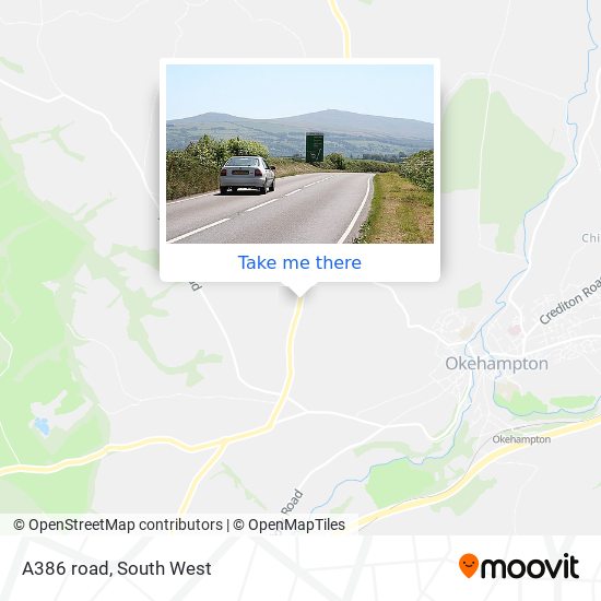 A386 road map