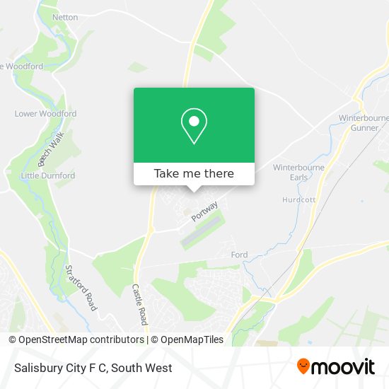 Salisbury City F C map