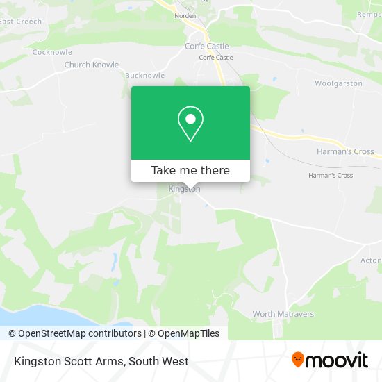 Kingston Scott Arms map