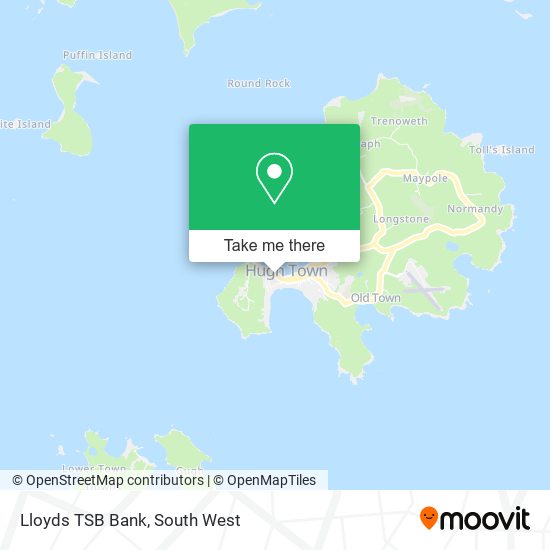 Lloyds TSB Bank map
