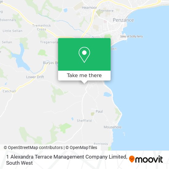 1 Alexandra Terrace Management Company Limited map