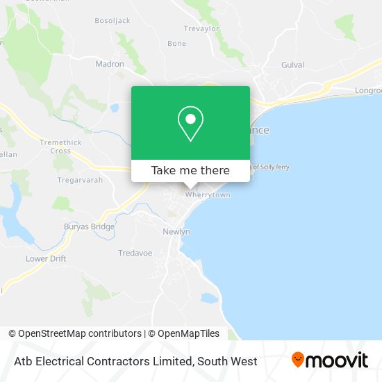 Atb Electrical Contractors Limited map