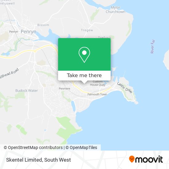 Skentel Limited map