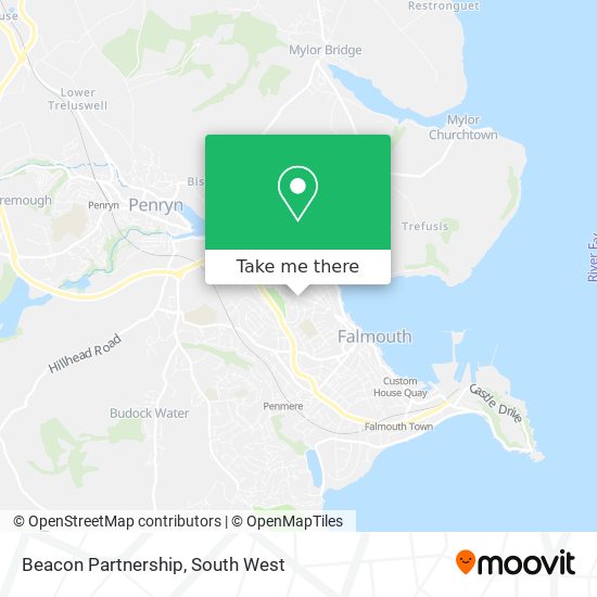 Beacon Partnership map