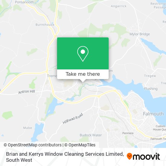 Brian and Kerrys Window Cleaning Services Limited map