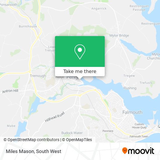 Miles Mason map