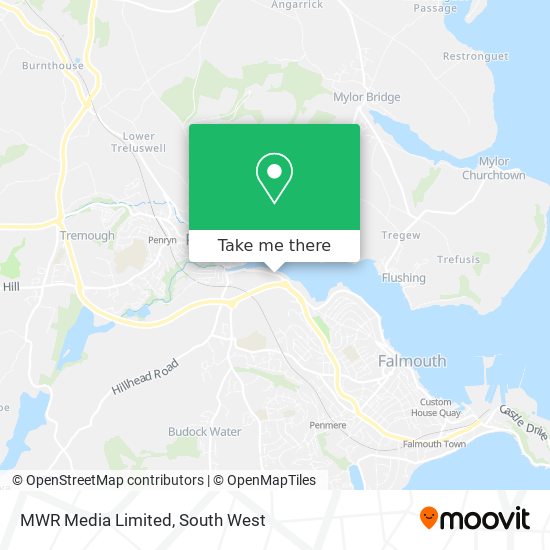 MWR Media Limited map