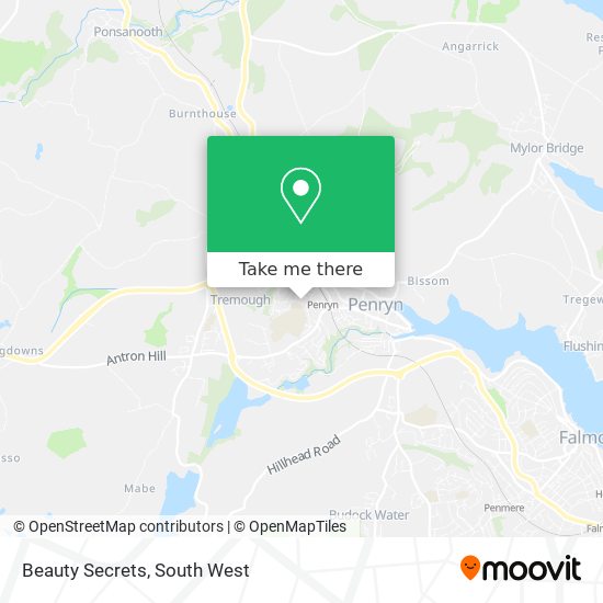 Beauty Secrets map