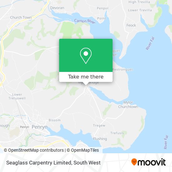 Seaglass Carpentry Limited map