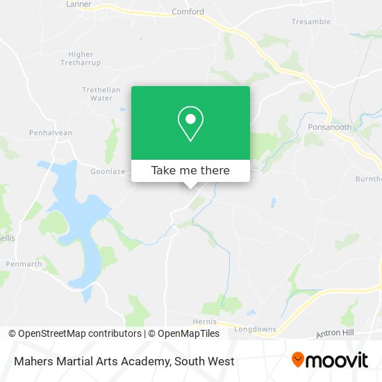 Mahers Martial Arts Academy map