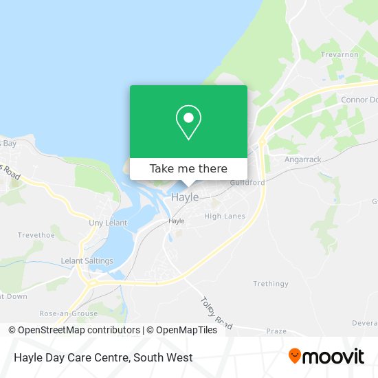 Hayle Day Care Centre map