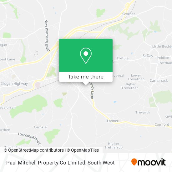 Paul Mitchell Property Co Limited map