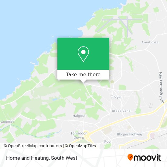Home and Heating map