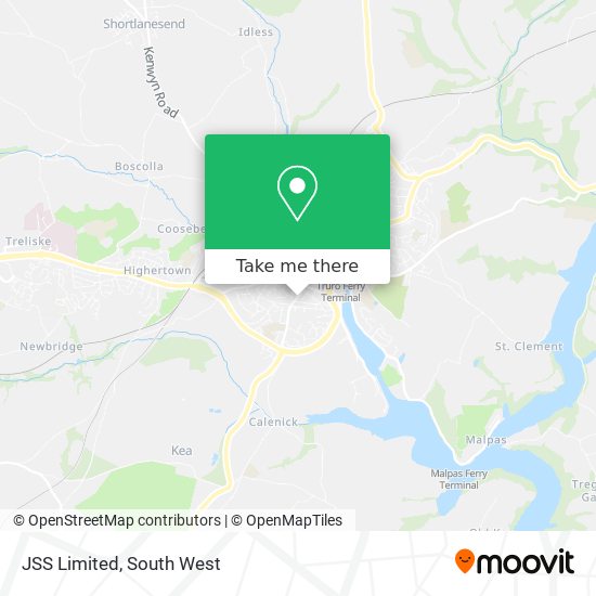 JSS Limited map