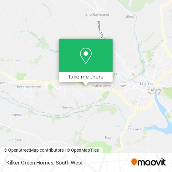 Kilker Green Homes map