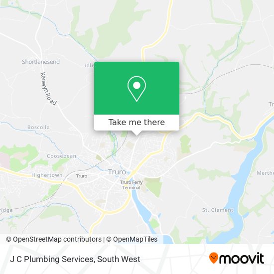 J C Plumbing Services map