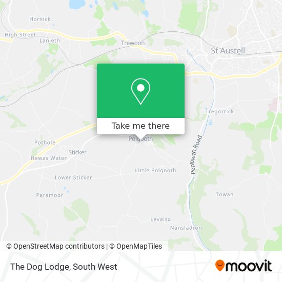 The Dog Lodge map