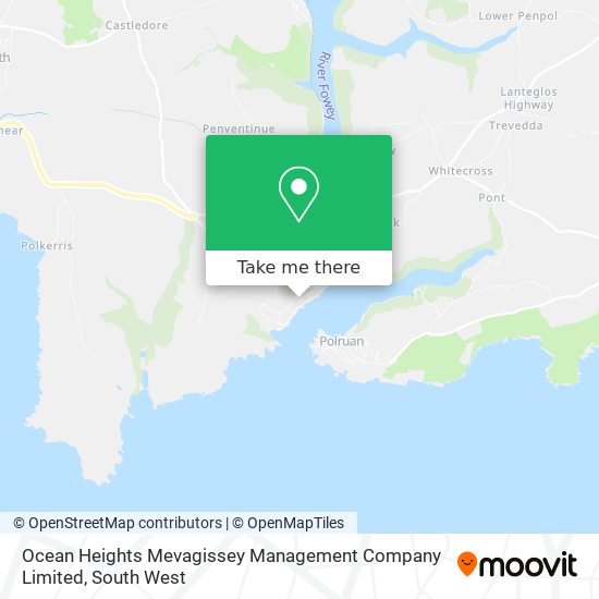 Ocean Heights Mevagissey Management Company Limited map