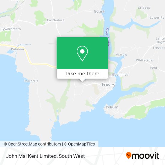 John Mai Kent Limited map