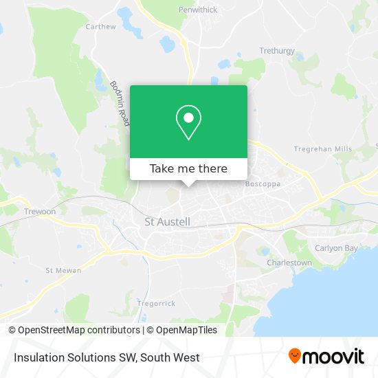 Insulation Solutions SW map