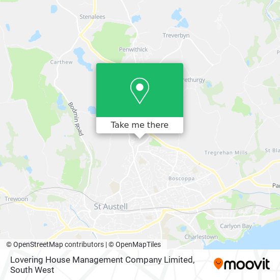 Lovering House Management Company Limited map