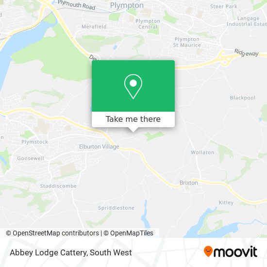 Abbey Lodge Cattery map