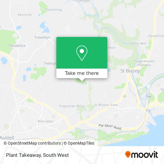 Plant Takeaway map