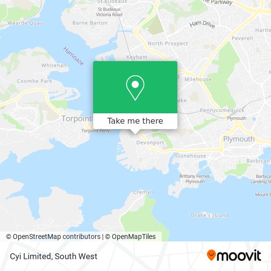 Cyi Limited map