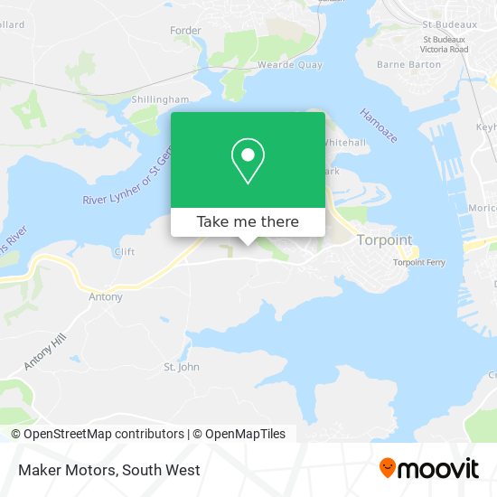 Maker Motors map