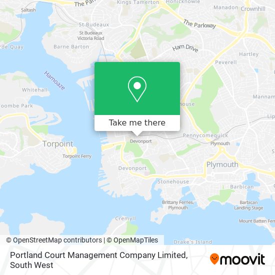 Portland Court Management Company Limited map