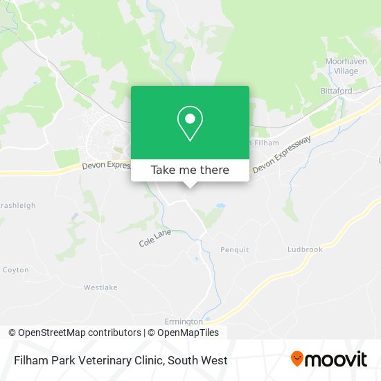 Filham Park Veterinary Clinic map