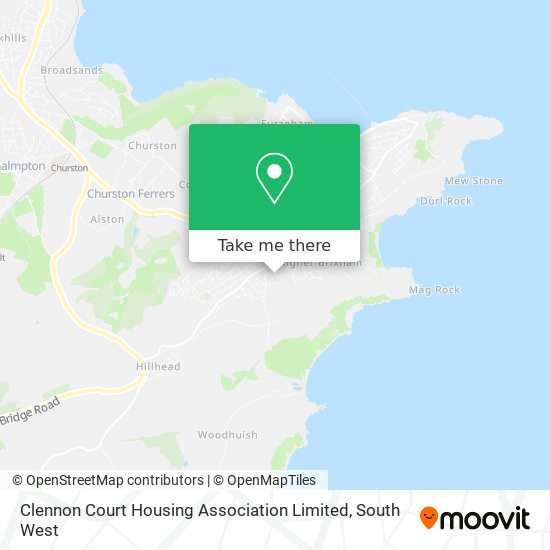 Clennon Court Housing Association Limited map